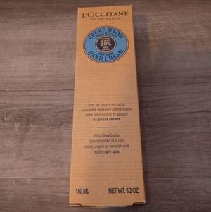 New In Box L'Occitane Creme Mains Dry Skin Hand Cream 5.2 Oz Best Selling